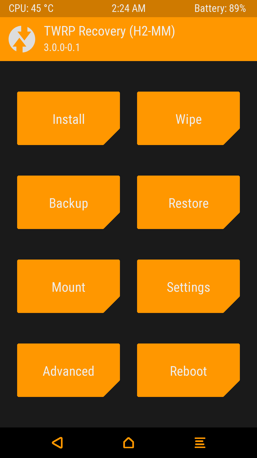 TWRP-Recovery-Mode